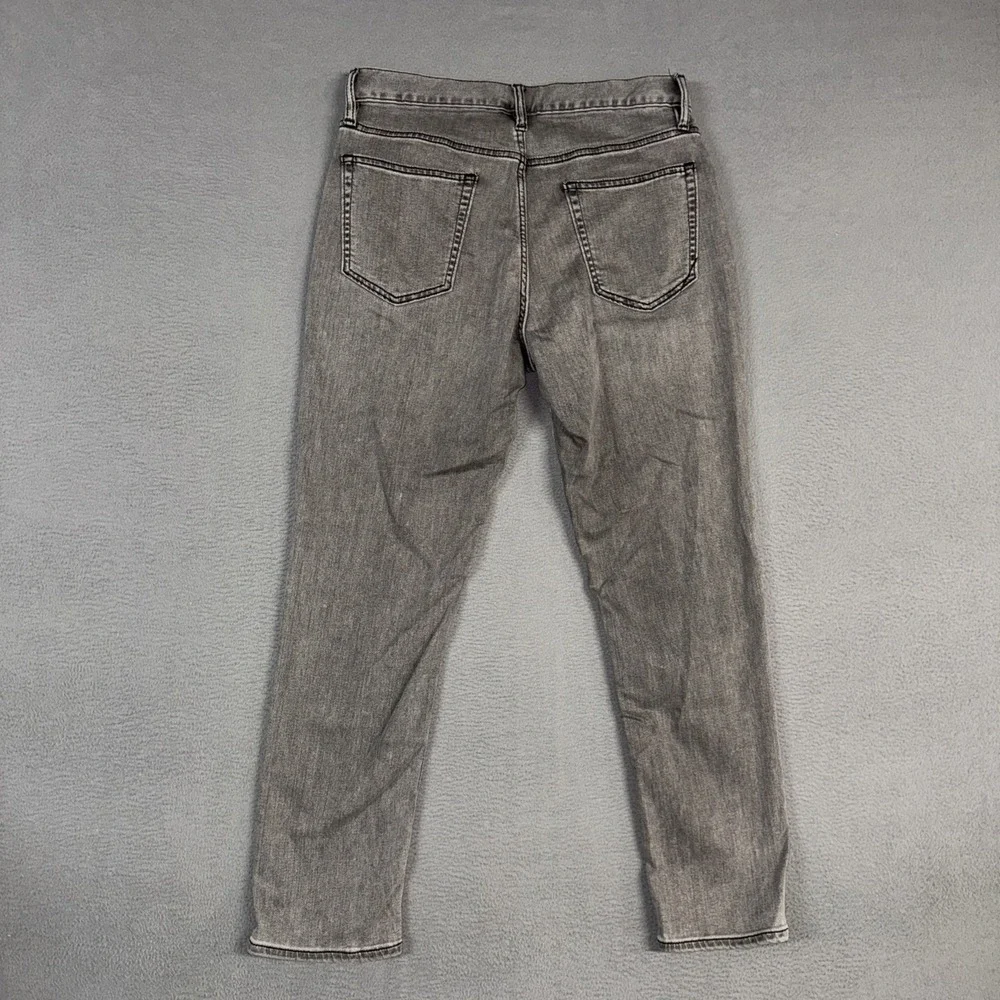 Banana Republic Jeans Mens 31x30 (Fits 31x28) Gray Travel Athletic Fit Denim